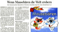 Mausebaeren, comics, comicfiguren, illustrationen, maskottchen, firmenmaskottchen, kinderkomiks zur Verkaufsförderung